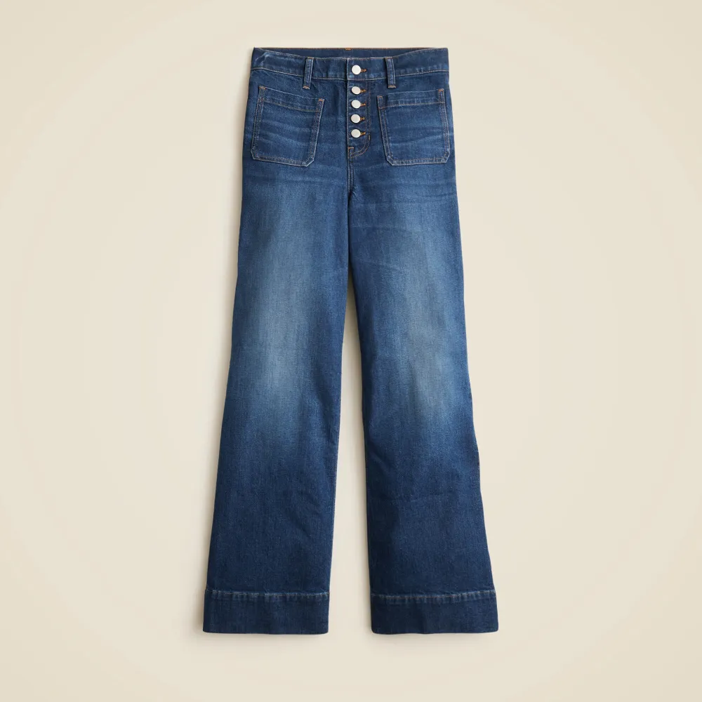 Button-Fly Trouser Semi-Stretch