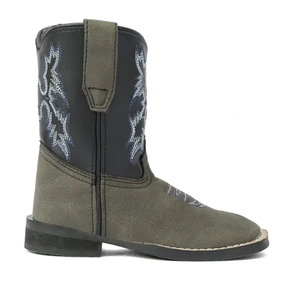 Traditional Panel Men's Denim Boots