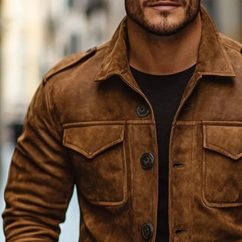 Field Pocket Buttoned Jacket