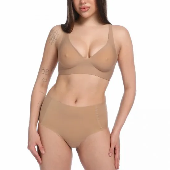 Relaxed Seamless Support Bra Panty Set