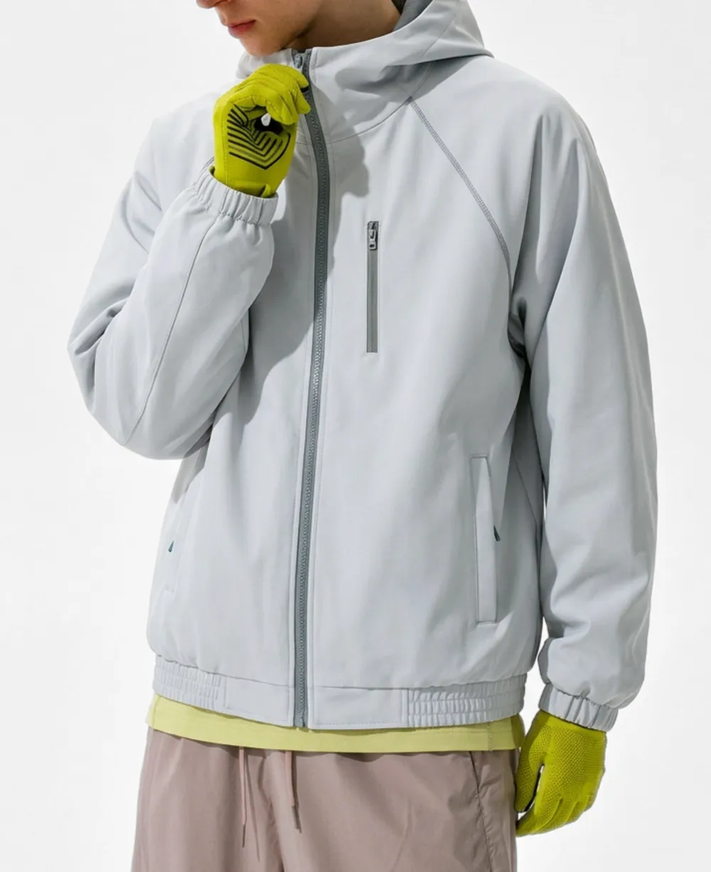 Water Resistant Wind Resistant Lightweight Outdoor Utility Jacket