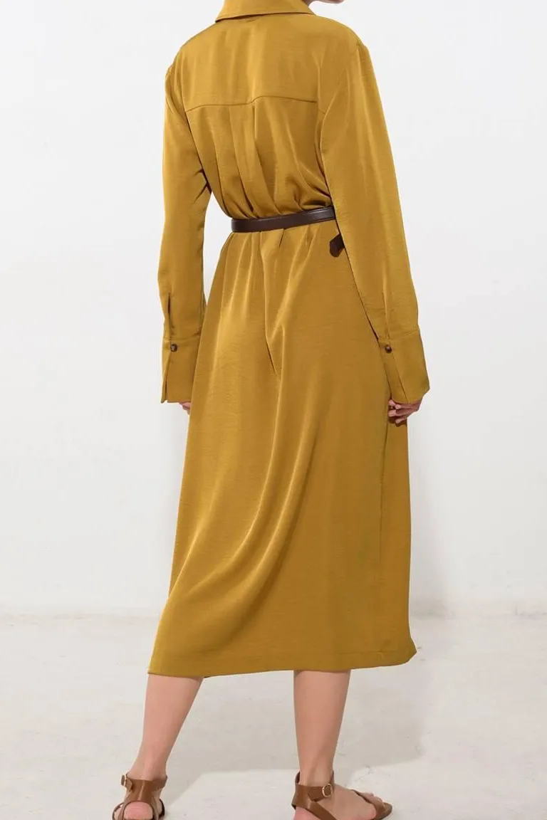 Woven Midi Dress