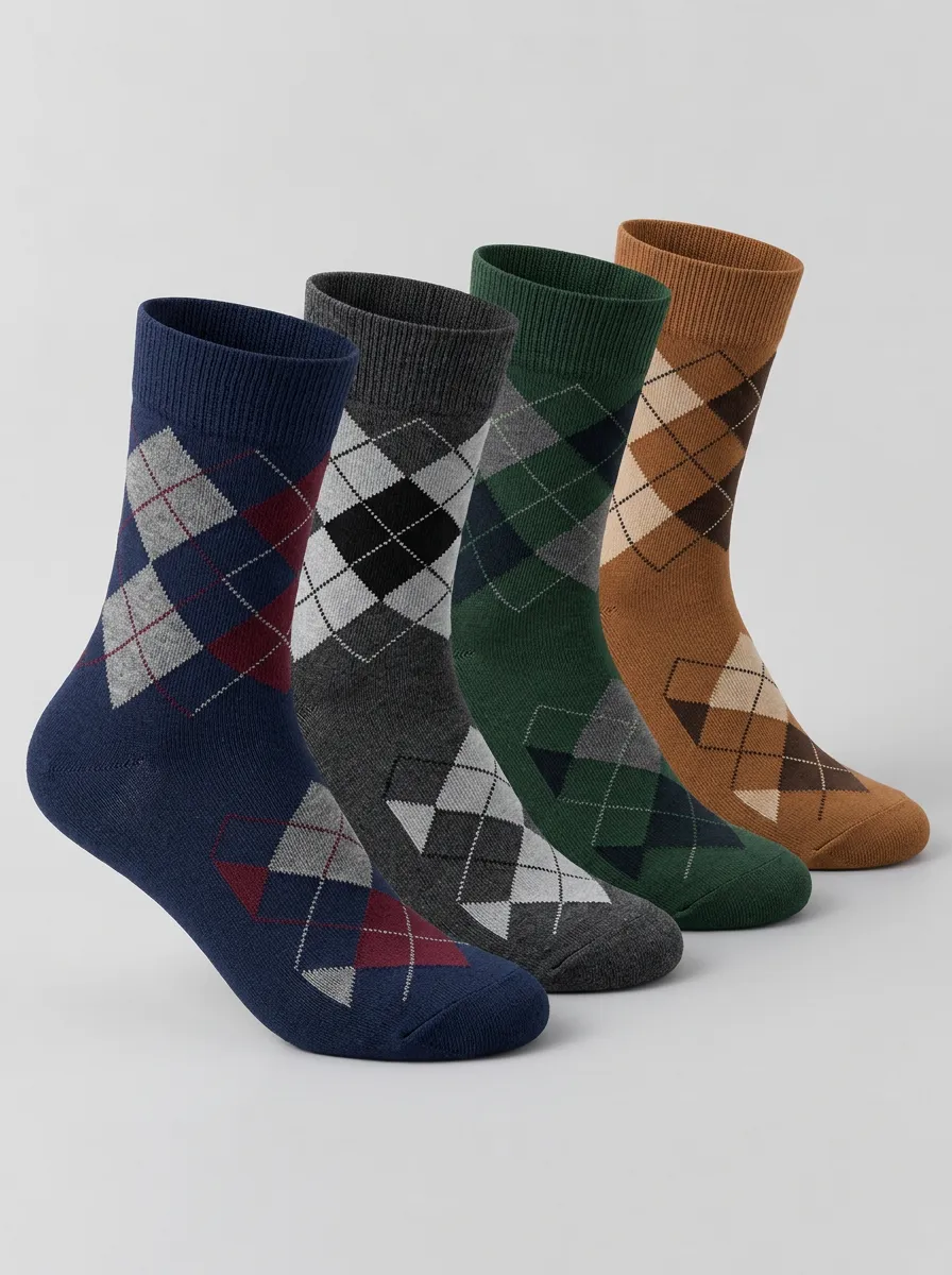 Men's Camden Argyle Socks 9-Pack