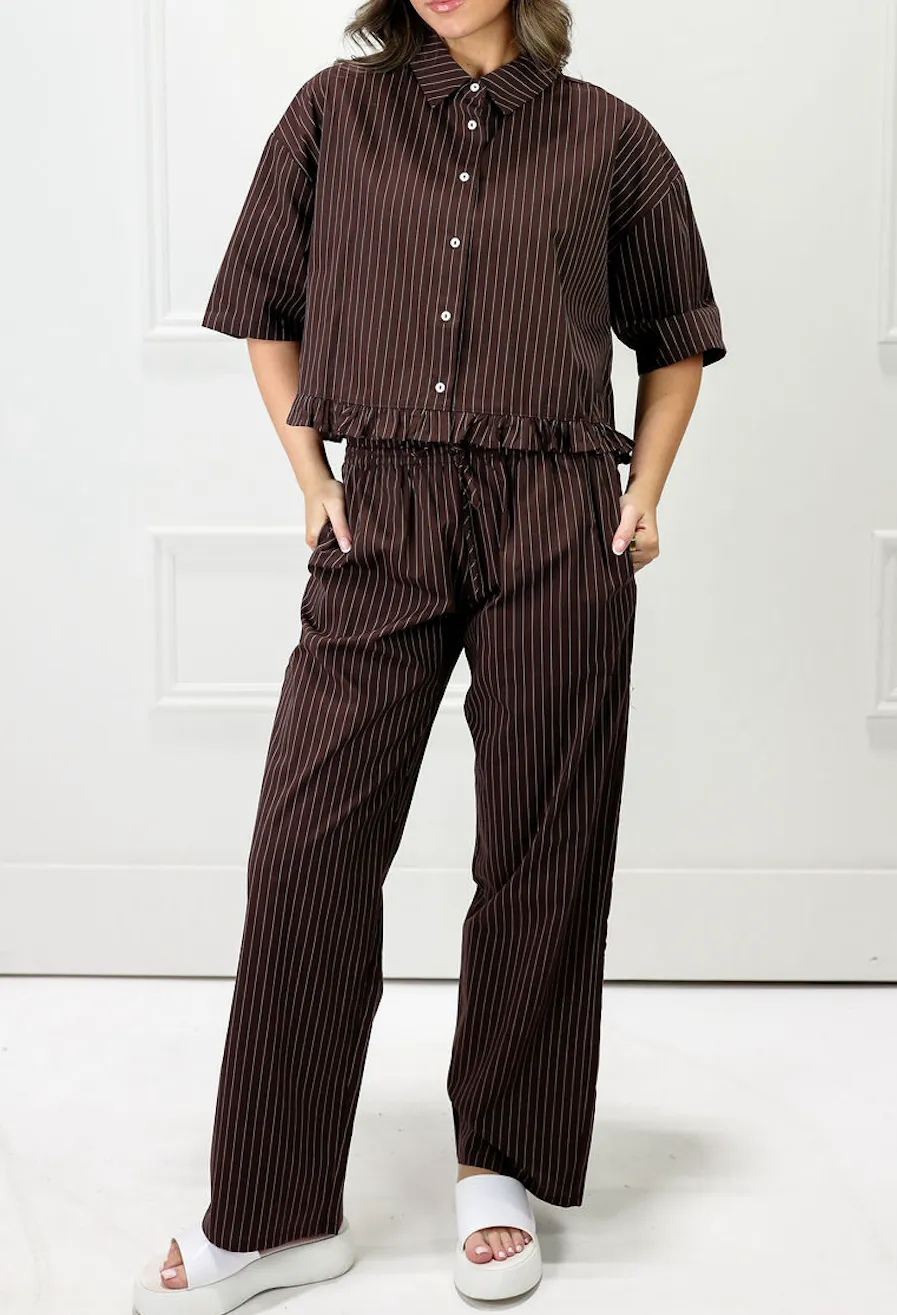 Breezy Drawstring Pants Set