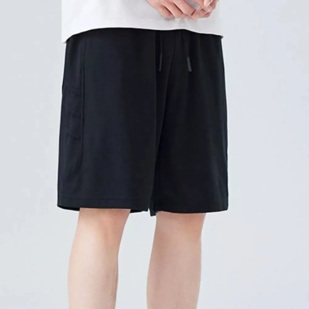 Modern Drawstring Pocket Detail Washed Cargo Shorts