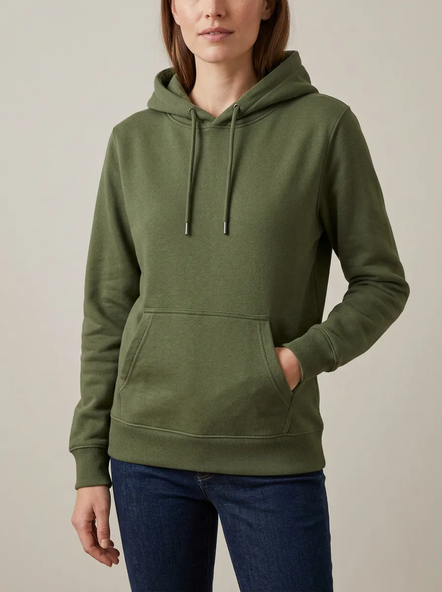 Women's Neat Printed Hoodie