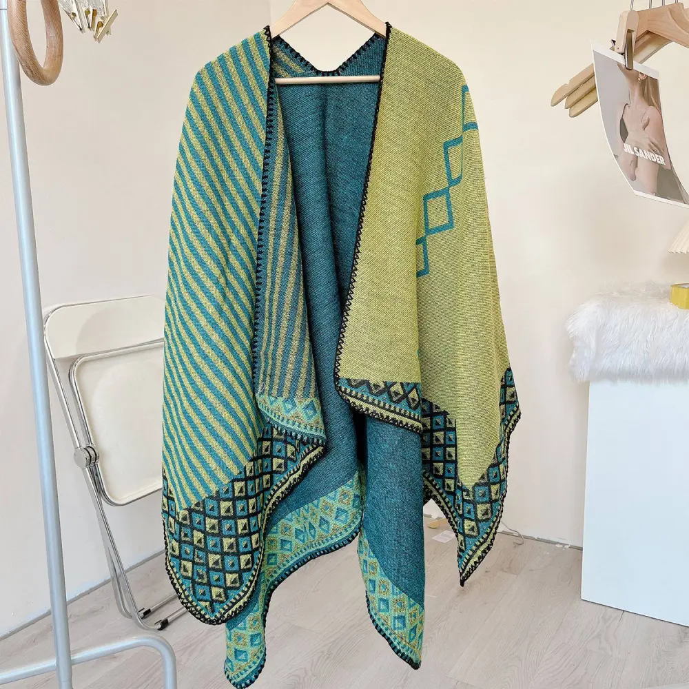 Fringed Relaxed Outerwear Coat