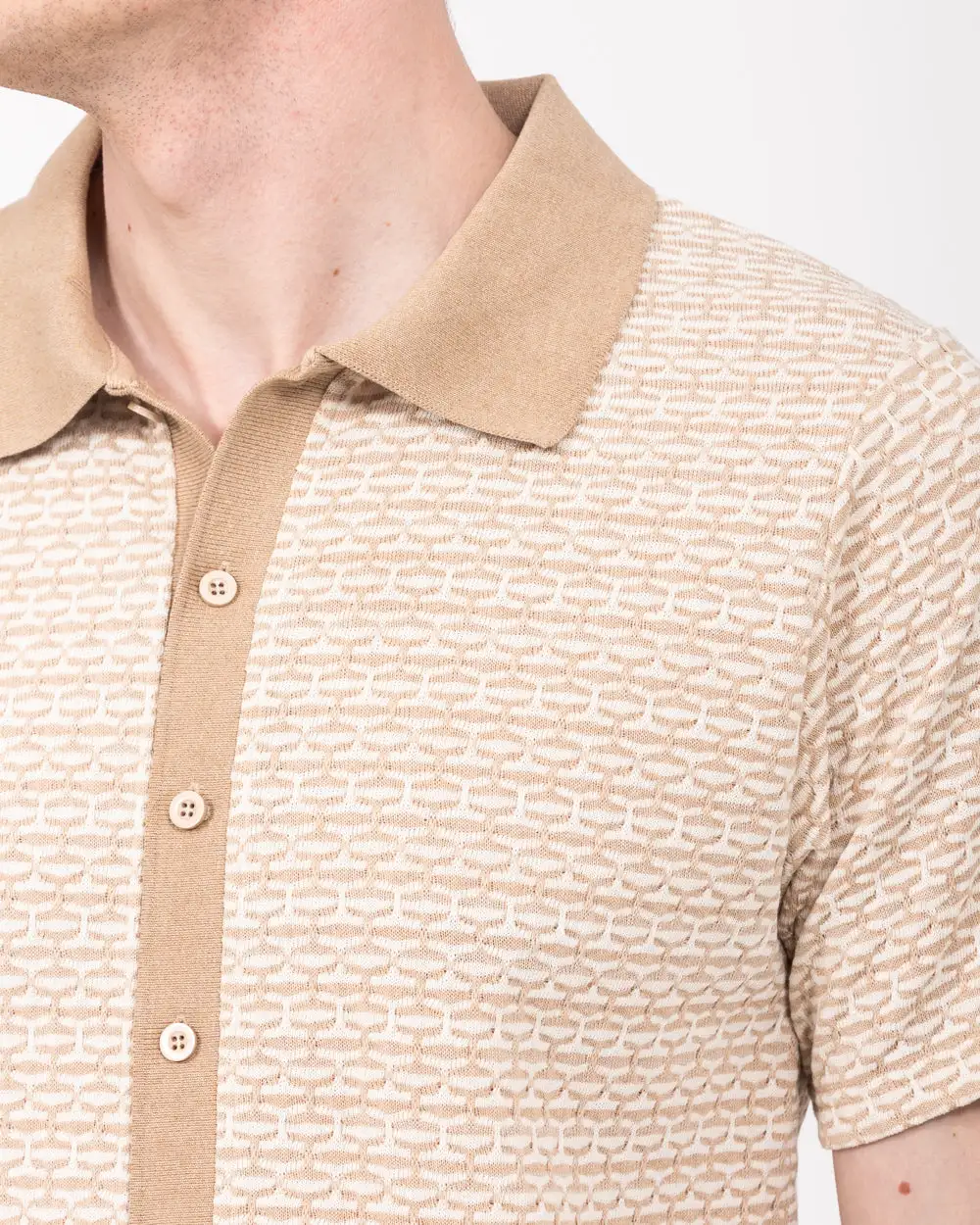 Easygoing Jacquard Polo Shirt