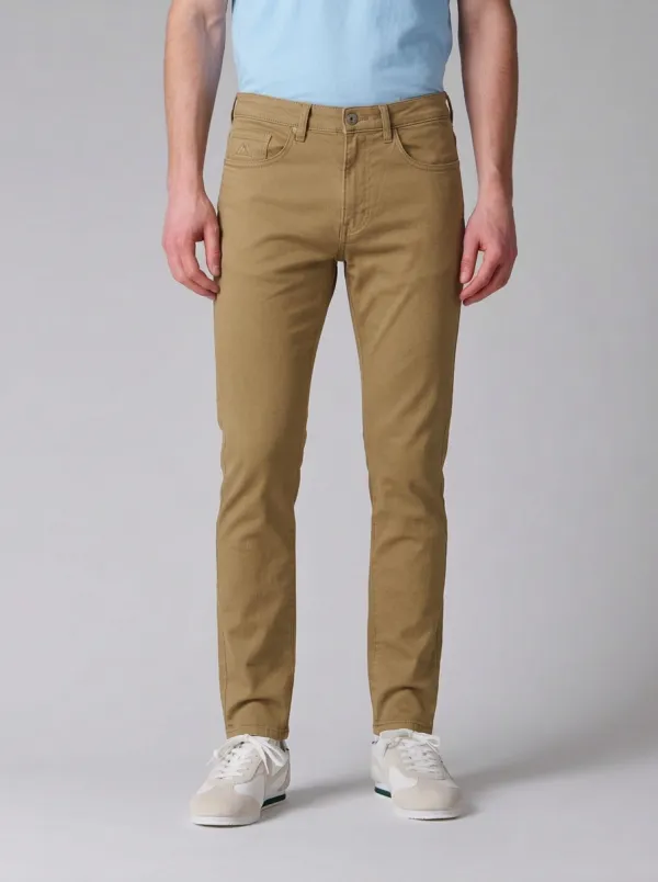 Men's Slim-Fit Blue Denim Stretch Jeans