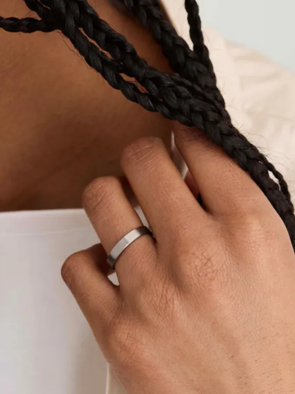 Minimalist Plain Ring