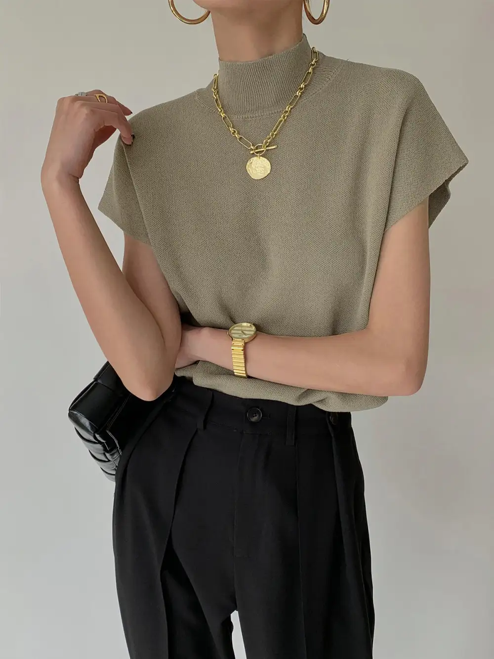 Relaxed Sleeveless Top