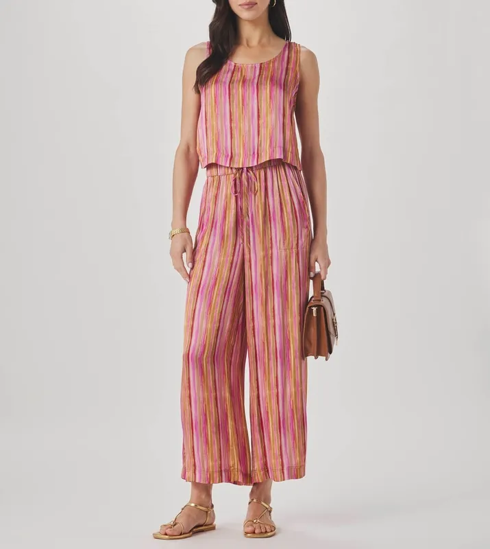 Polished Stripe Tank Top