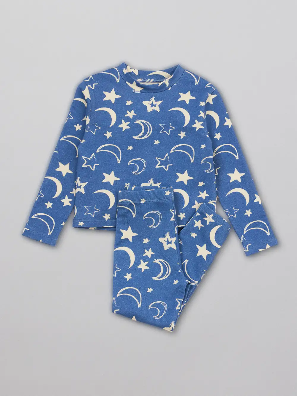 Mira - Kids Pyjama Set - Moon & Star Print
