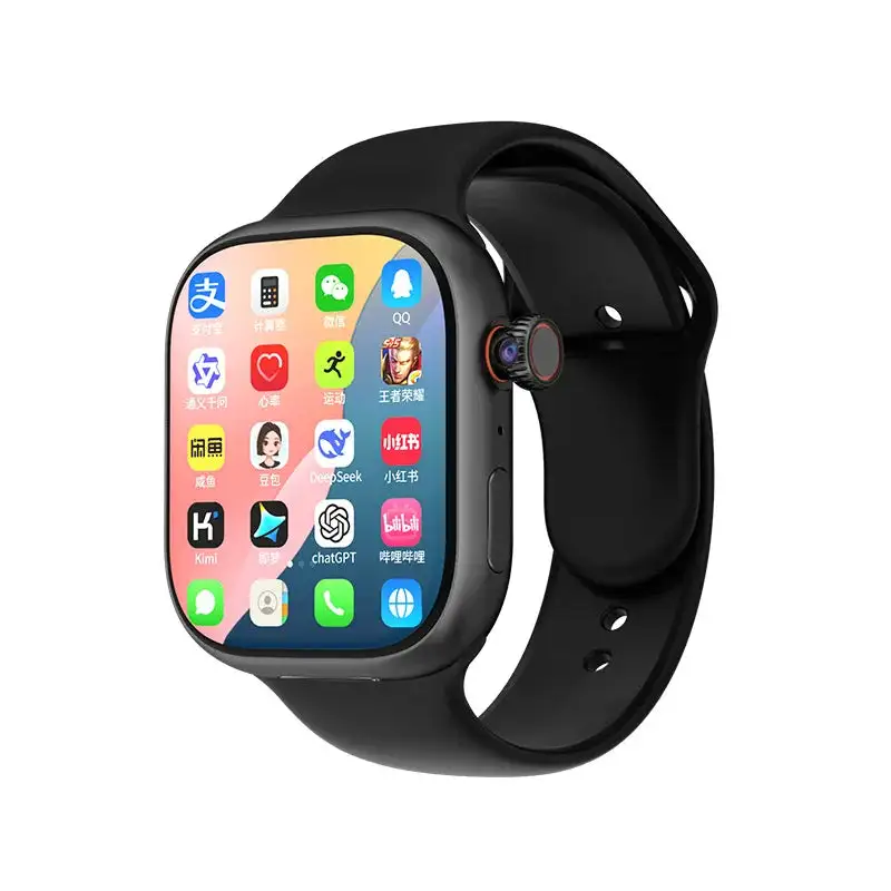 4G Card Android Unisex Smart Watch Heart Rate Monitoring, Blood Pressure Measurement, NFC Function