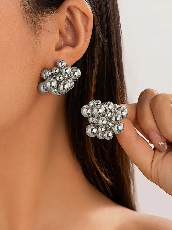 Minimal Nature-Inspired Accent Earrings