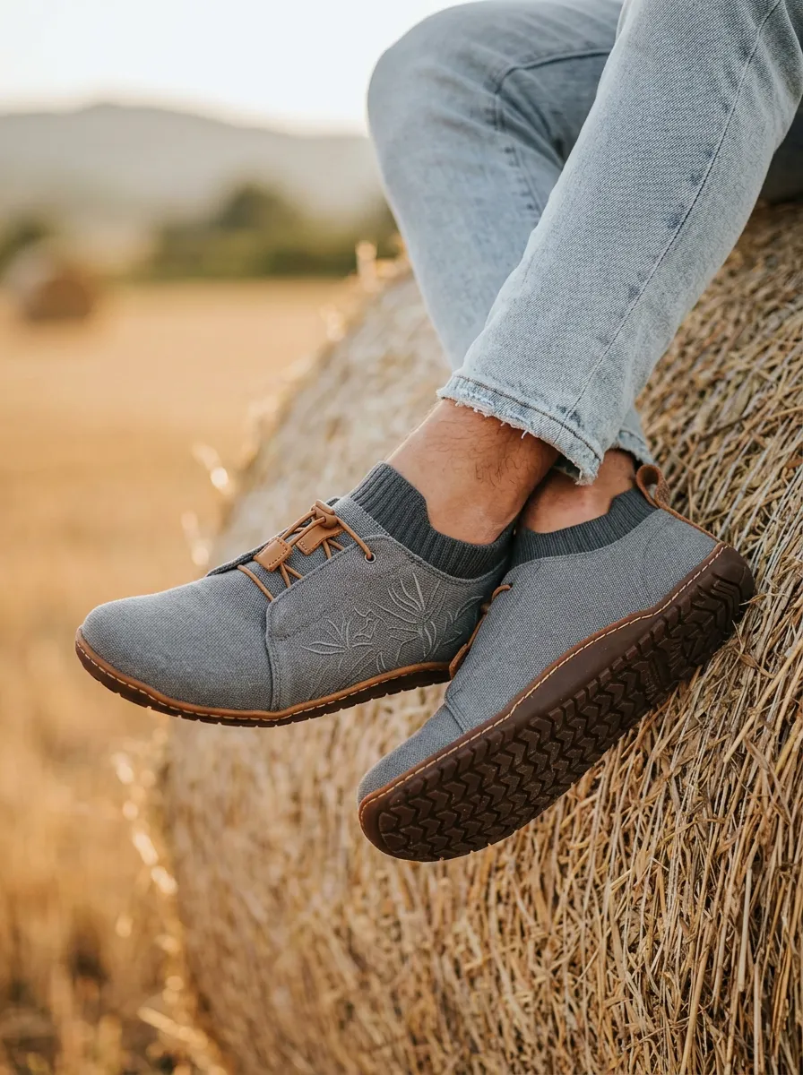 Daily Leaf Graphic Fit Unisex Barefoot Shoes