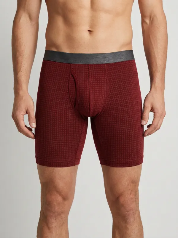 Everyday Geometric Minimalist Silhouette Men's Boxer Briefs