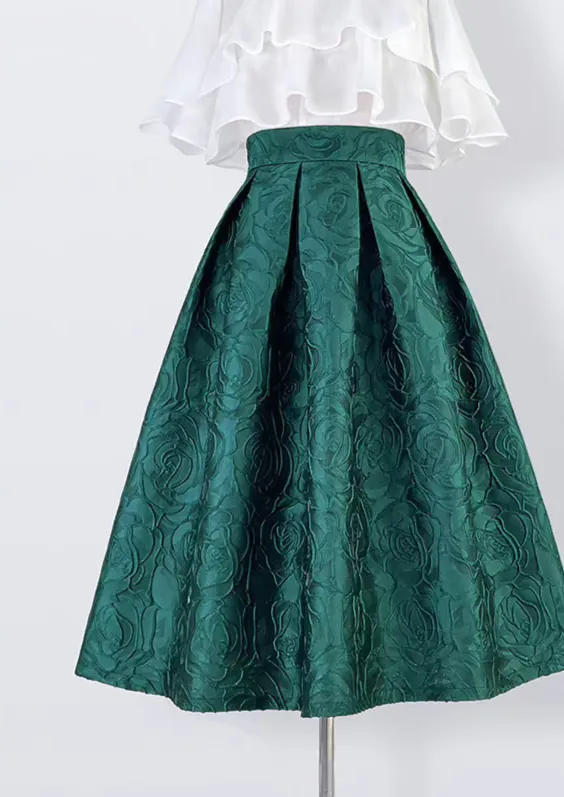 Lightweight Utility Everyday Casual Embroidered Skirt