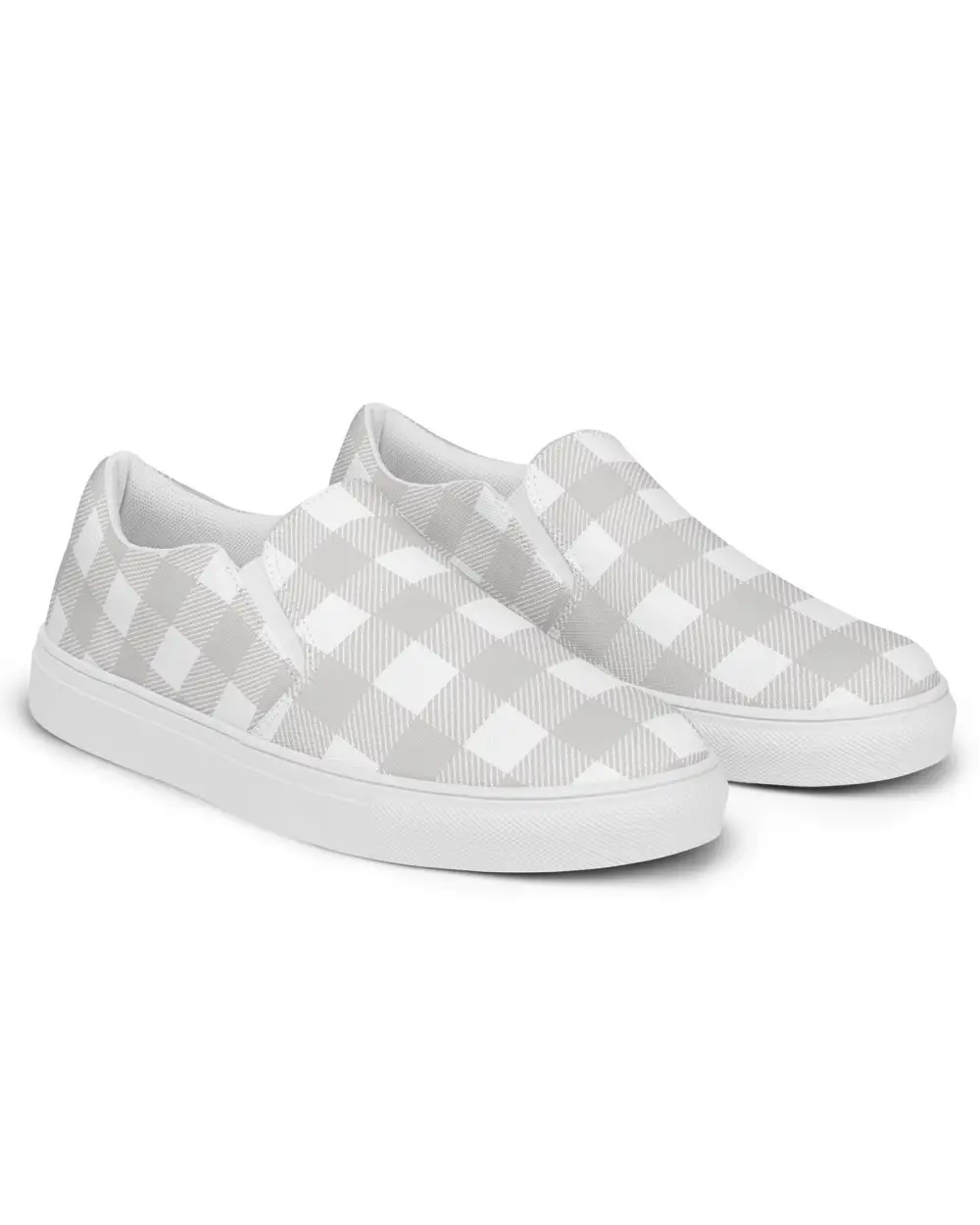 Misty Check Slip On Shoes