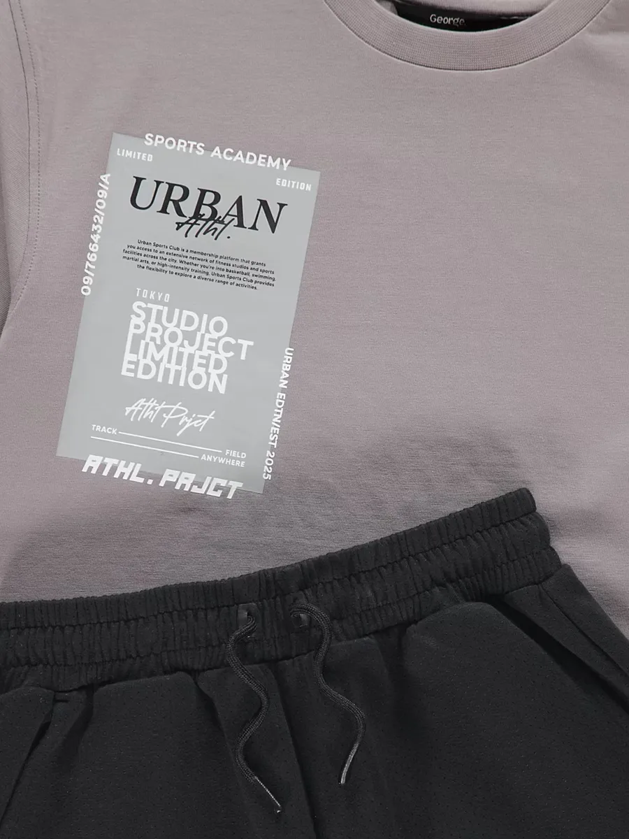 Urban Athl. T-shirt and Shorts Set