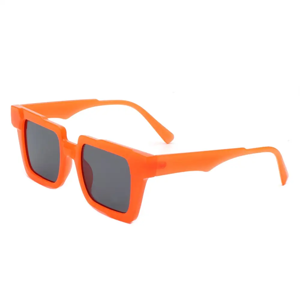 Square Flat Top Frame Sunglasses