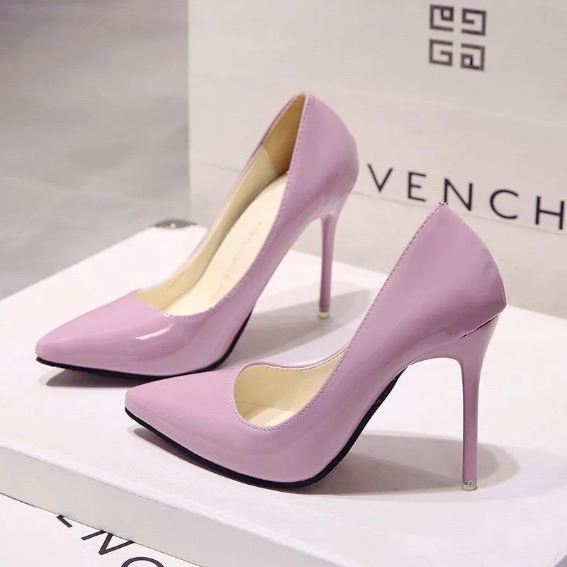 Slip On Stiletto Heels