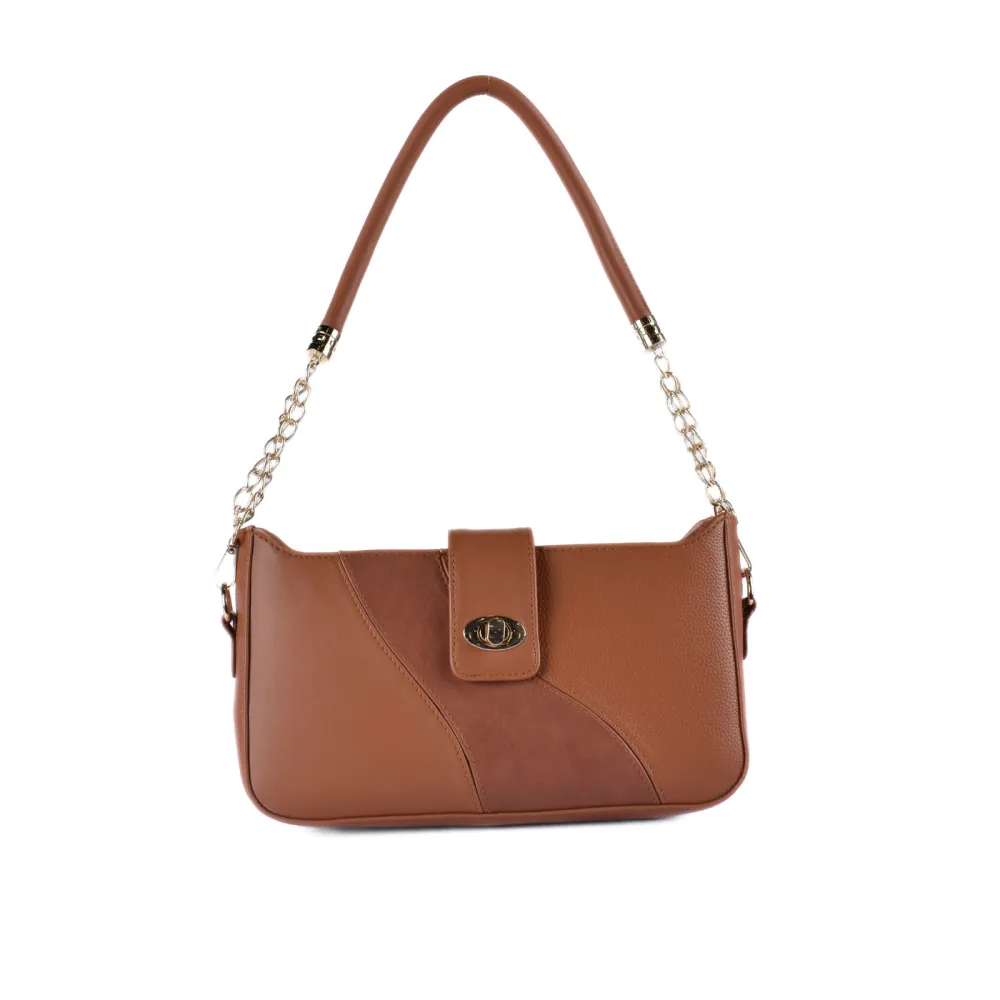 Contemporary Leather Shoulder Bag