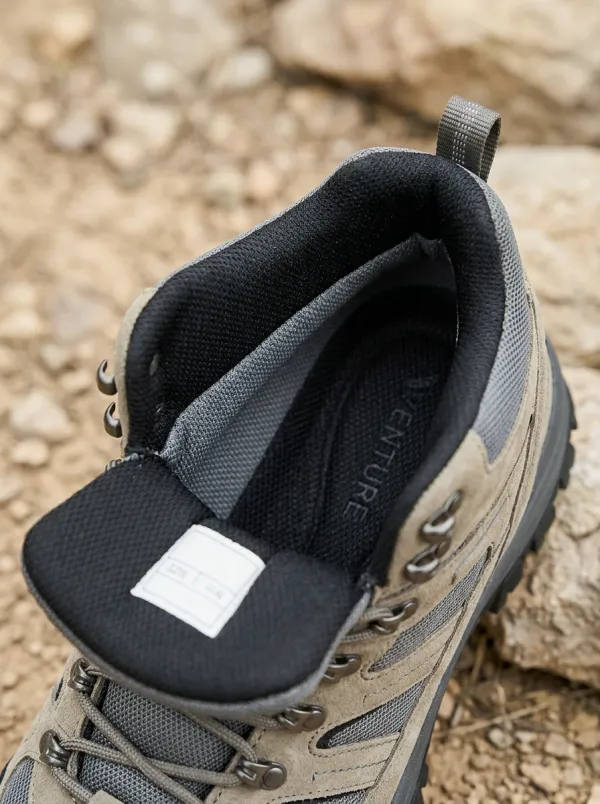 Men's Suede Mesh Outdoor Work Boots
