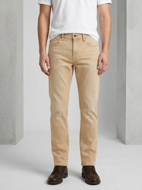 Easy-Layer Everyday Faded Jeans