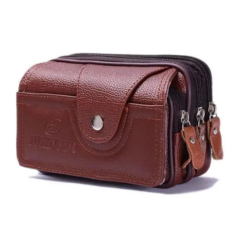 Signature Luxe: Genuine Leather Classic Flap Handbag