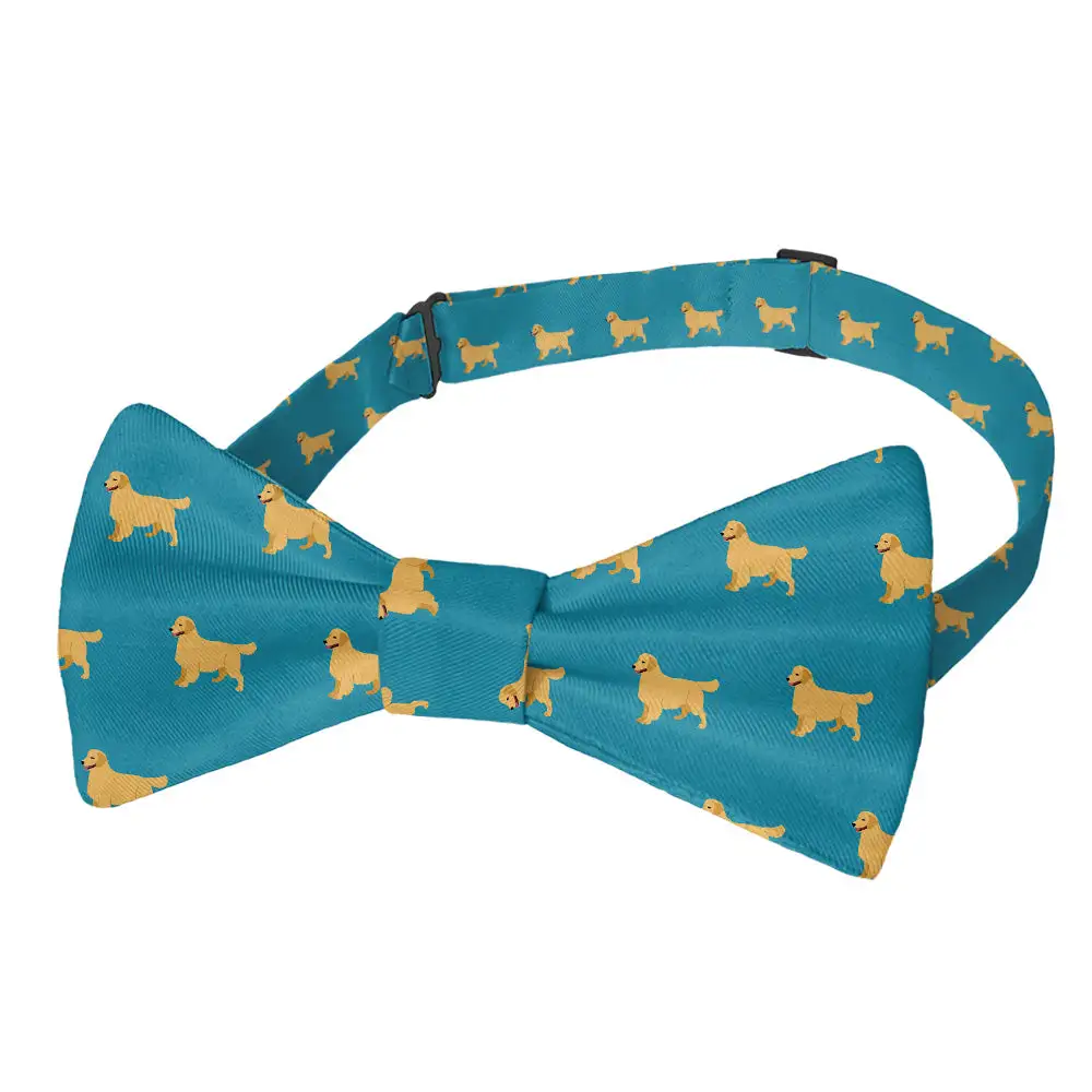 Retriever Pattern Bow Tie