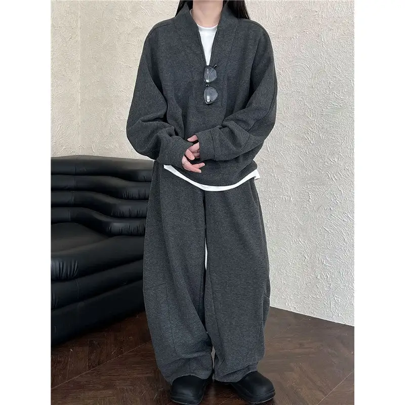 Fleece Hoodie Sweatpants Set