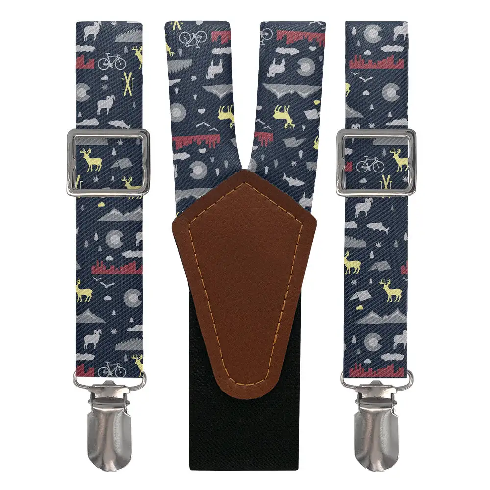 Illustrated Icon Suspenders