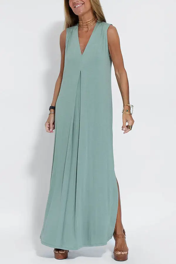 Elowen Flowy Maxi Comfort Dress