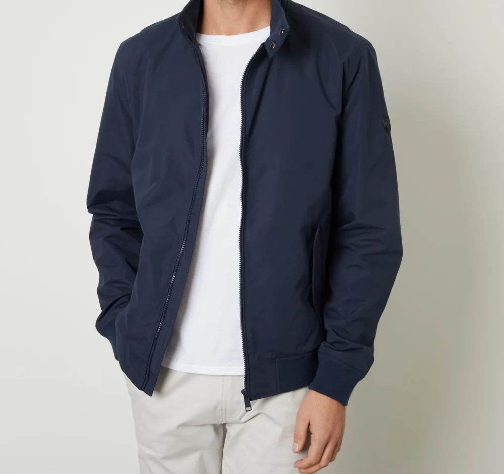 Men's Navy Harrington Jacket