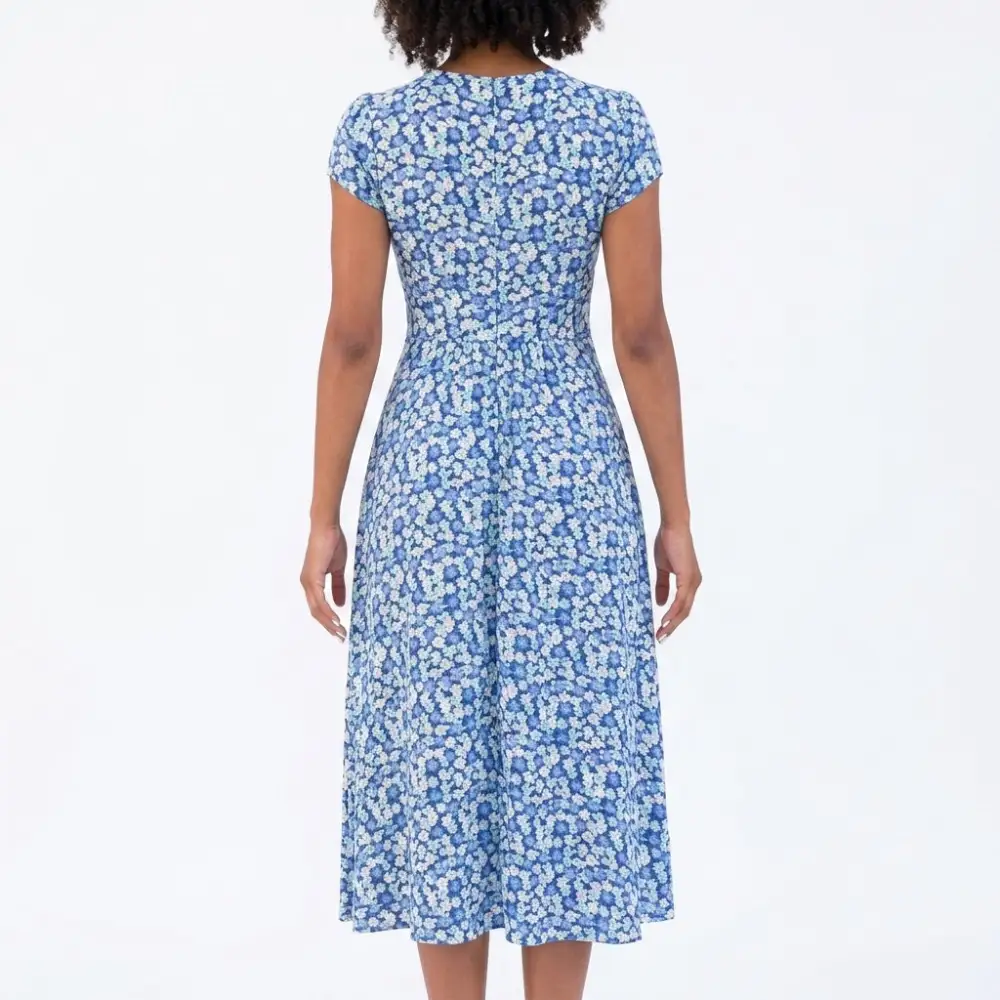 Distinctive Refined Women's Midi Dress