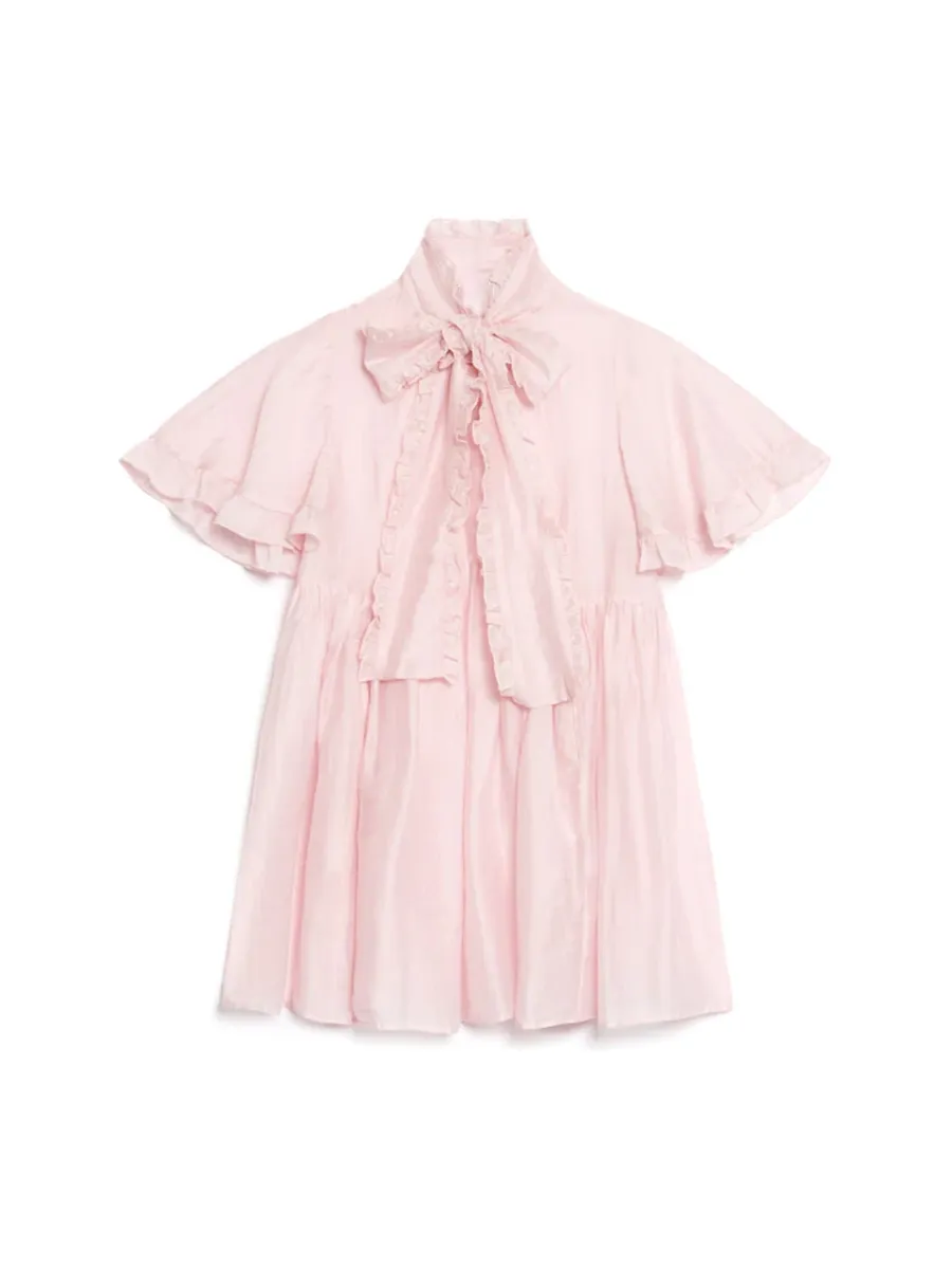 Lively Fashion Styles Bow Mini Dress