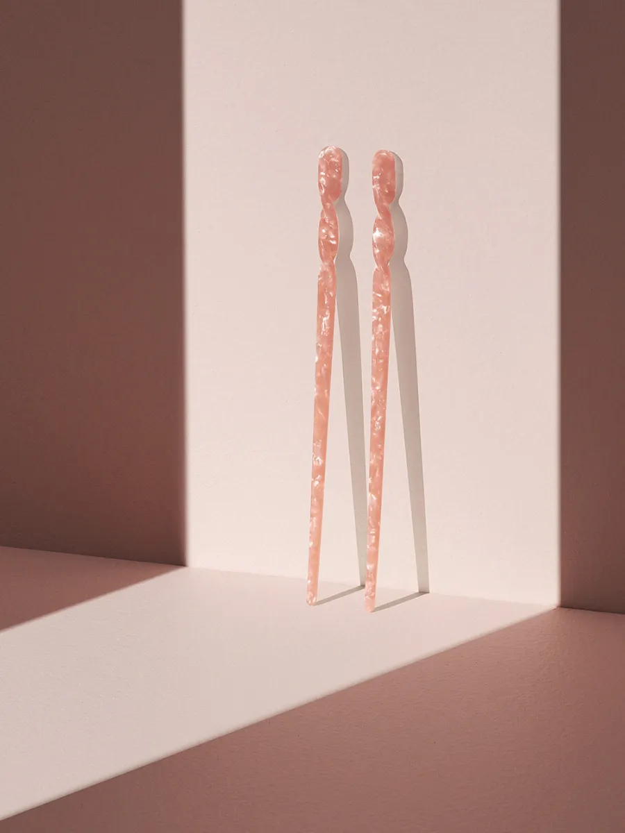Elegant Twisted Hair Pin Set