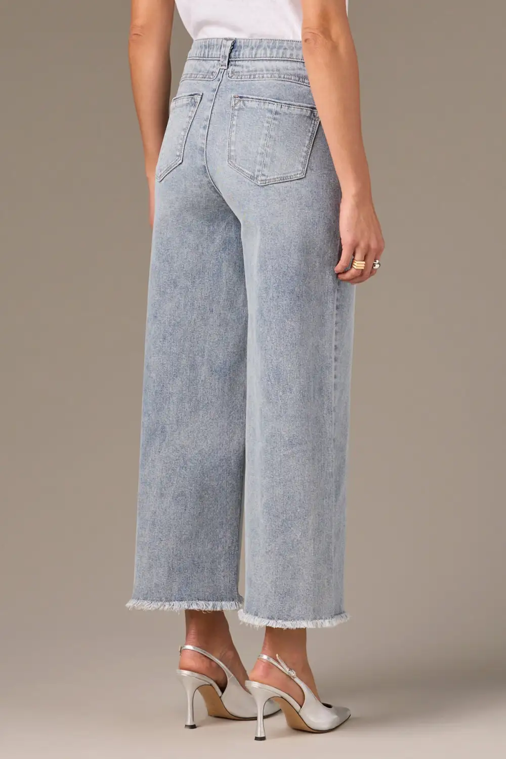 Wyatt  Round Up Wide Leg Boyfriend Jeans