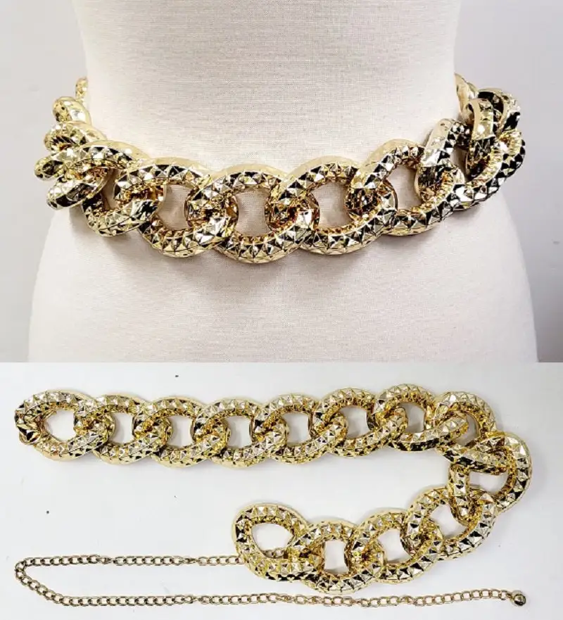 Adjustable Link Chain Waist Belt