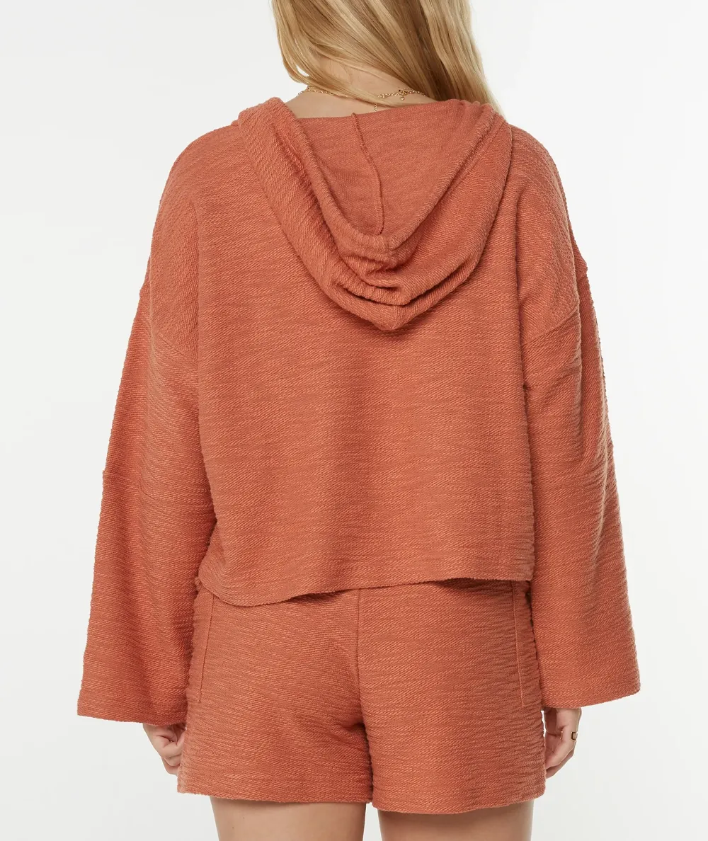 Loose And Casual Plain Sweatshirt