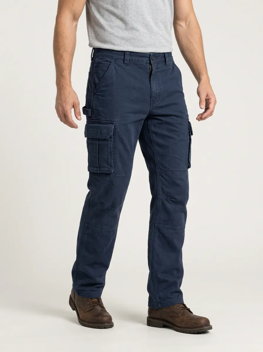 Men's Modern Multi-Pocket Work Pants