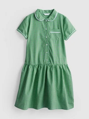 7-15yrs | Cotton Rich Gingham Check School Dress