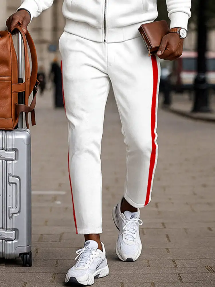Casual Sporty Stripe Set