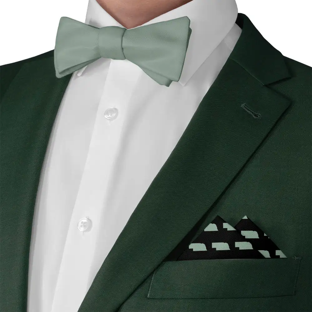 Neat Composed Suit Pocket Square