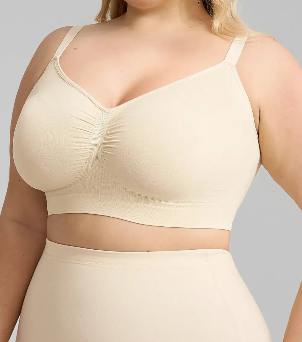 Wireless Unlined Support Bra