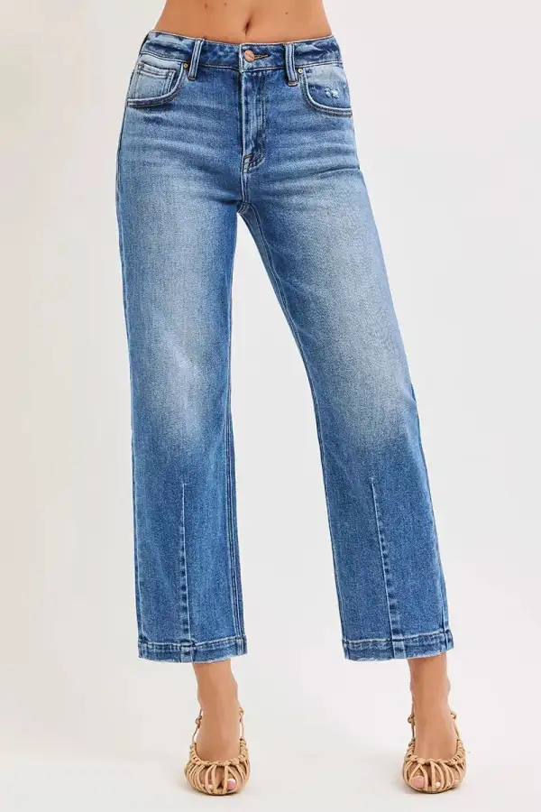 Casual High Waist Denim Jeans