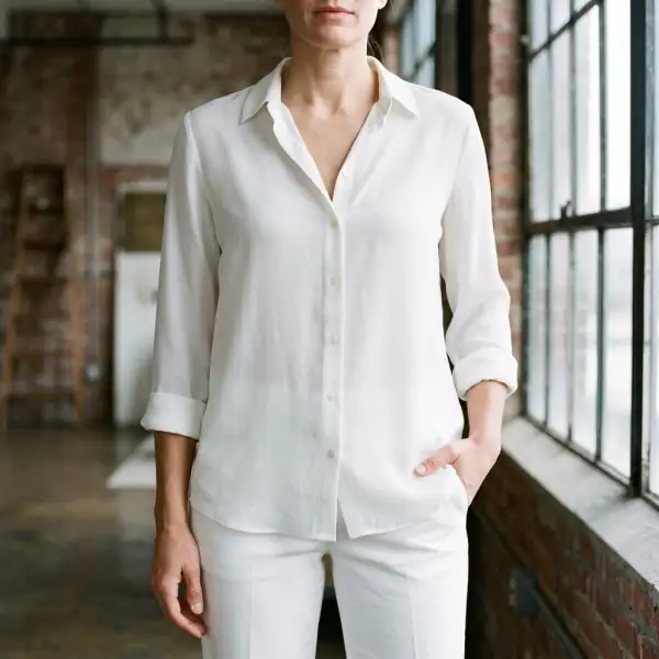 Silk Relaxed Blouse