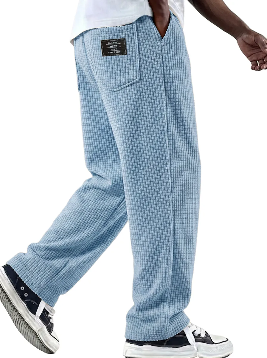 Corduroy Textured Casual Pants