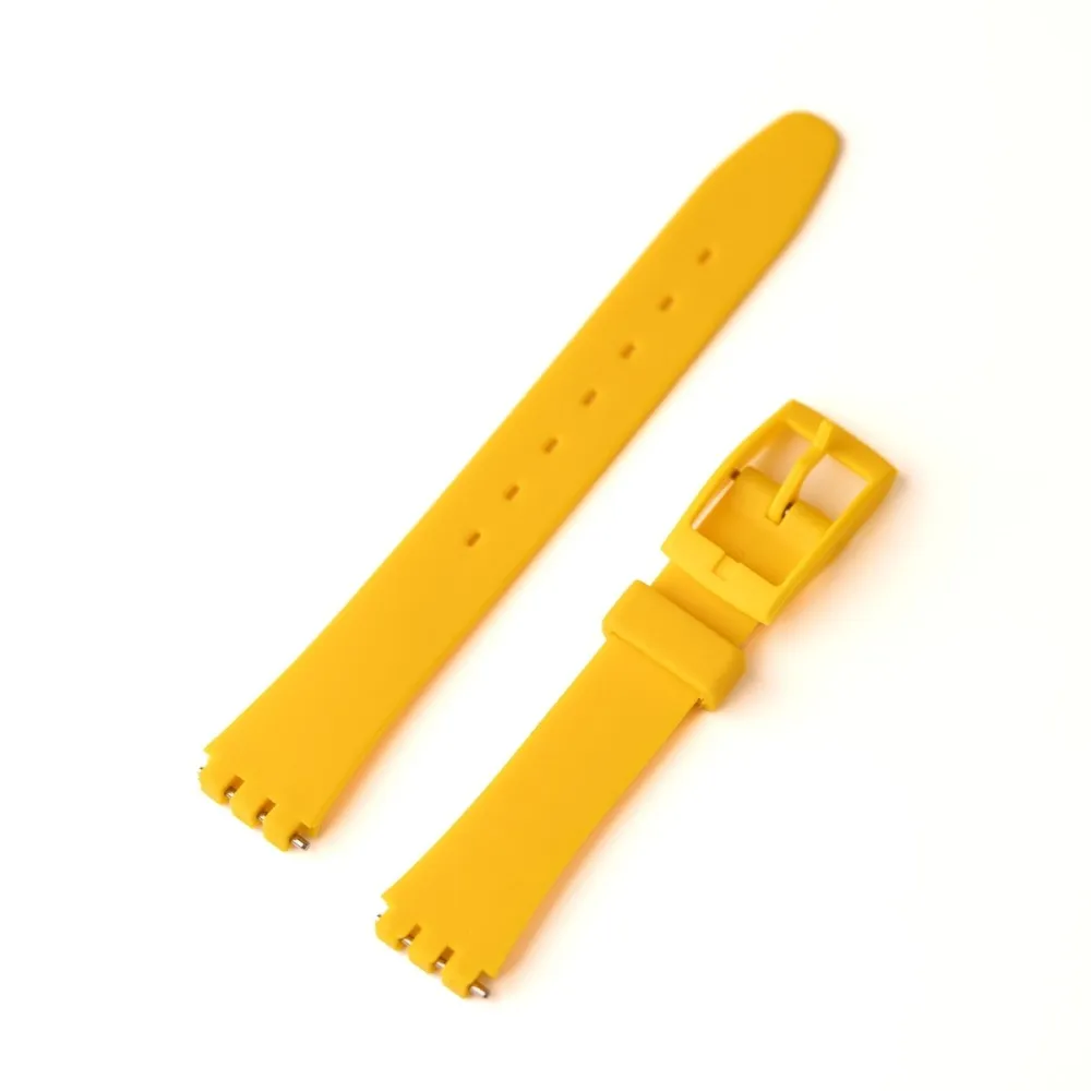 Racing Leather Rubber Watch Strap